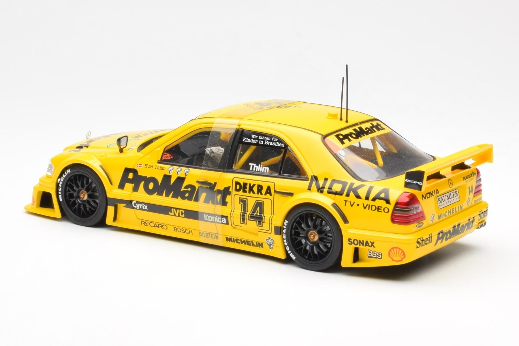 Mercedes C-Class W202 #14 K. Thiim DTM 1994 UT Models 1:18 180943314 Druckguss — Bild 5 von 6
