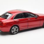 Mercedes C-Class W205 Rot Metallic Asia Exclusive Norev 1:18 - image 3 of 8