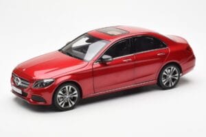 Mercedes C-Class W205 Rot Metallic Asia Exclusive Norev 1:18 183835