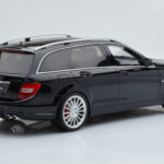 Mercedes C63 AMG S204 T-Modell Schwarz GT Spirit 1:18 - image 2 of 6