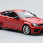 Mercedes C63 AMG W204 Black Series Rot GT Spirit 1:18 - image 4 of 6