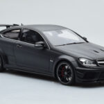 Mercedes C63 AMG W204 Black Series Matt Schwarz GT Spirit 1:18 - image 4 of 6