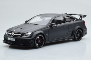Mercedes C63 AMG W204 Black Series Matt Schwarz GT Spirit 1:18