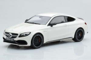 Mercedes C63S AMG C205 Coupe Weiß GT Spirit 1:18