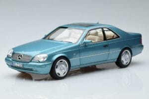 Mercedes CL600 C140 Blau Metallic Norev 1:18 183448 Druckguss