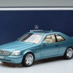 Mercedes CL600 C140 Blau Metallic Norev 1:18 183448 Druckguss - image 7 of 7