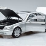 Mercedes CL600 C140 Silber Metallic Norev 1:18 183446 Druckguss - image 2 of 7
