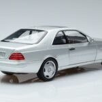 Mercedes CL600 C140 Silber Metallic Norev 1:18 183446 Druckguss - image 3 of 7