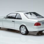 Mercedes CL600 C140 Silber Metallic Norev 1:18 183446 Druckguss - image 6 of 7