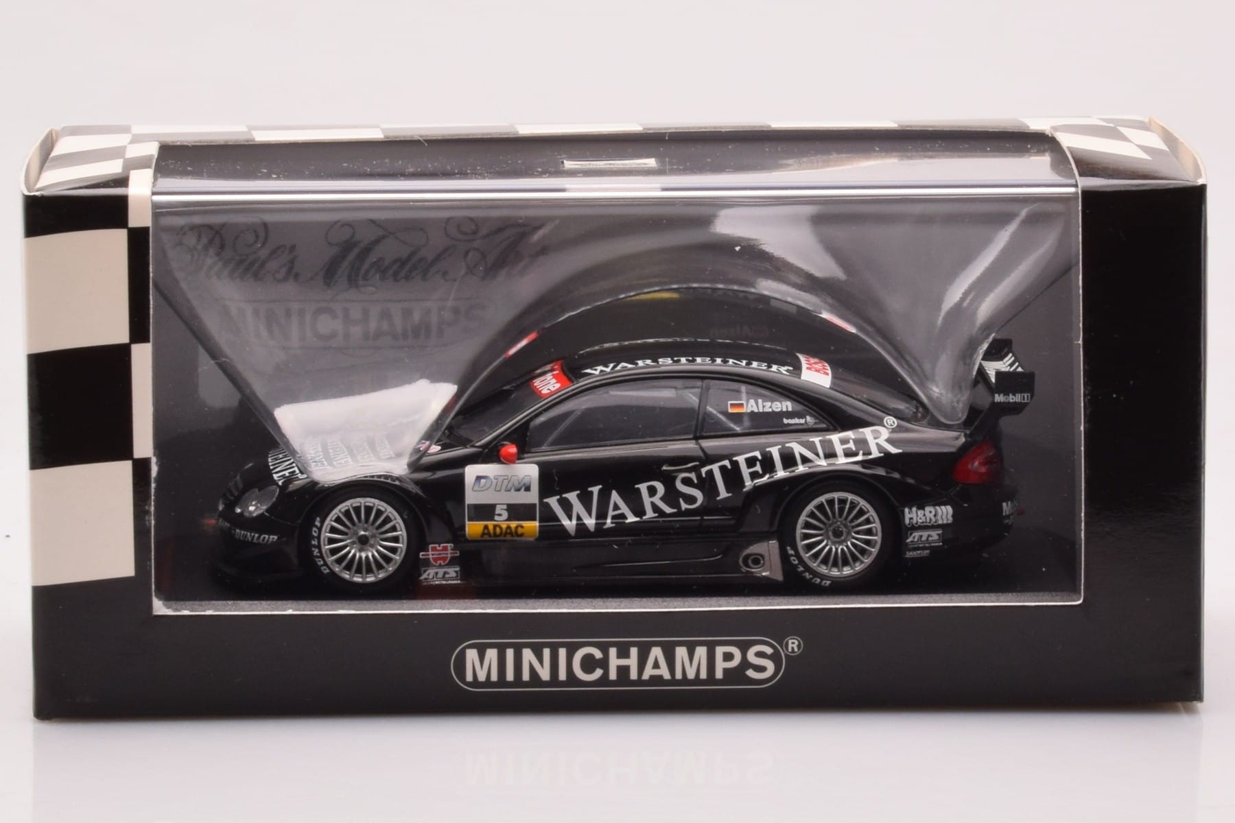 Mercedes CLK DTM Team Warsteiner AMG #5 U. Alzen DTM 2002 Minichamps 1:43 400023025 Druckguss — Bild 4 von 4