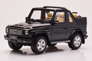 Mercedes G500 W463 Cabriolet Obsidian Schwarz Otto 1:18 OT1040