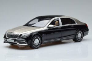 Mercedes Maybach S600 W222 Schwarz Silber GT Spirit 1:18 GT237 Resin