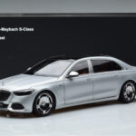 Mercedes Maybach S600 W222 V12 Biturbo Hightech Silber Almost Real 1:18 - image 12 of 12