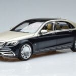 Mercedes Maybach S650 X222 Silberblau Norev 1:18 B66960615 Druckguss
