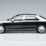 Mercedes Maybach S650 X222 Silberblau Norev 1:18 B66960615 Druckguss - image 4 of 7