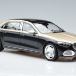 Mercedes Maybach S680 X223 Gold Schwarz Metallic Norev 1:18 183917 Druckguss - image 5 of 7