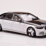 Mercedes Maybach S680 W223 Obsidian Schwarz Diamond Weiß Almost Real 1:18 - image 5 of 7
