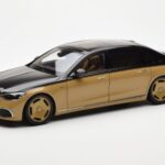 Mercedes Maybach S680 W223 Obsidian Schwarz Sand Almost Real 1:18