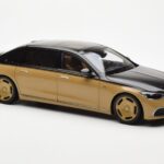 Mercedes Maybach S680 W223 Obsidian Schwarz Sand Almost Real 1:18 - image 5 of 7