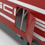 Mercedes O317 Porsche Transporter Rot CMR 1:18 - image 10 of 12