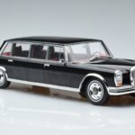 Mercedes 600 LWB Pullman W100 Schwarz MCG 1:18 MCG18187 Druckguss - image 4 of 6