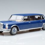 Mercedes S-Class 600 W100 LWB Pullman Dunkelblau MCG 1:18 MCG18189 Druckguss