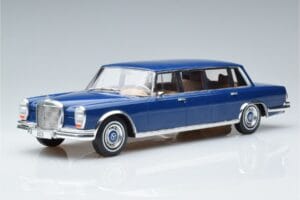 Mercedes S-Class 600 W100 LWB Pullman Dunkelblau MCG 1:18 MCG18189 Druckguss