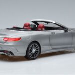 Mercedes S-Class A217 Cabriolet Grau Norev 1:18 B66960355 Druckguss - image 3 of 8