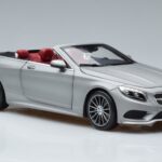 Mercedes S-Class A217 Cabriolet Grau Norev 1:18 B66960355 Druckguss - image 6 of 8