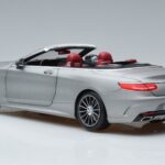 Mercedes S-Class A217 Cabriolet Grau Norev 1:18 B66960355 Druckguss - image 7 of 8