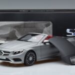 Mercedes S-Class A217 Cabriolet Grau Norev 1:18 B66960355 Druckguss - image 8 of 8