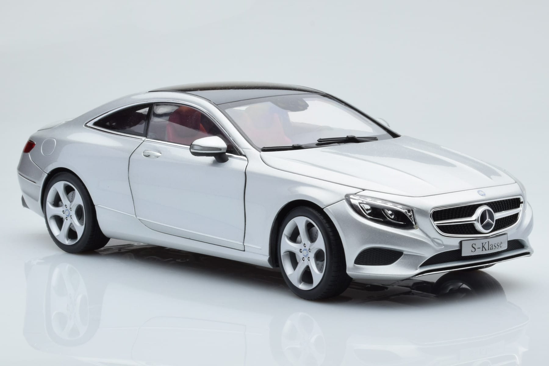 Mercedes S-Class W222 Iridium Silber Norev 1:18 B66961242 Druckguss — Bild 6 von 8