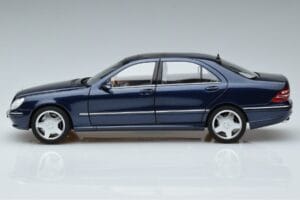 Mercedes S55 AMG W220 Blau Norev 1:18 183817 Druckguss — Bild 4 von 7