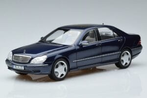 Mercedes S55 AMG W220 Blau Norev 1:18 183817 Druckguss