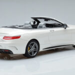 Mercedes AMG S63 A217 Cabriolet Diamond Weiß GT Spirit 1:18 - image 2 of 6