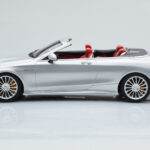 Mercedes AMG S65 A217 Cabriolet Silber GT Spirit 1:18 - image 3 of 6
