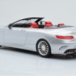 Mercedes AMG S65 A217 Cabriolet Silber GT Spirit 1:18 - image 5 of 6