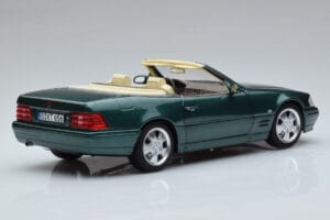 Mercedes SL500 R129 Grün Metallic Norev 1:18 183753 Druckguss — Bild 4 von 8