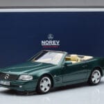 Mercedes SL500 R129 Grün Metallic Norev 1:18 183753 Druckguss - image 8 of 8