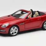 Mercedes SLK R172 Designo Zirkon Rot Minichamps 1:18 B66960513