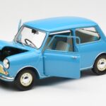 Morris Mini Minor Blau Kyosho 1:18 08964BL - image 2 of 8