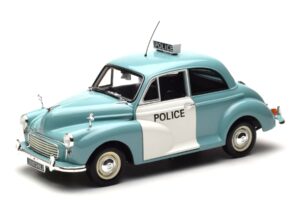 Morris Minor Polizei Blau & Weiß Minichamps 1:18