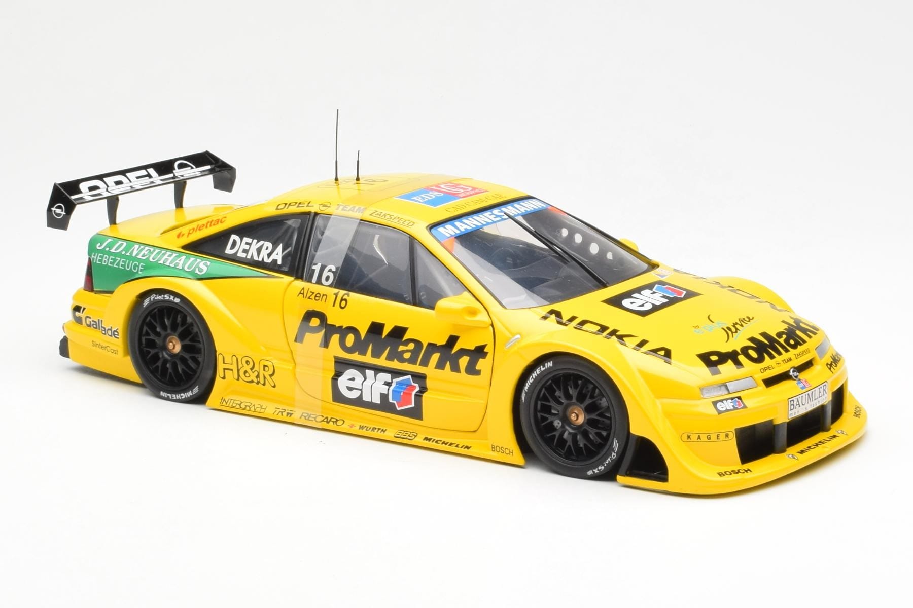 Opel Calibra #16 U. Alzen ITC 1996 UT Models 1:18 180964216 Druckguss — Bild 4 von 6