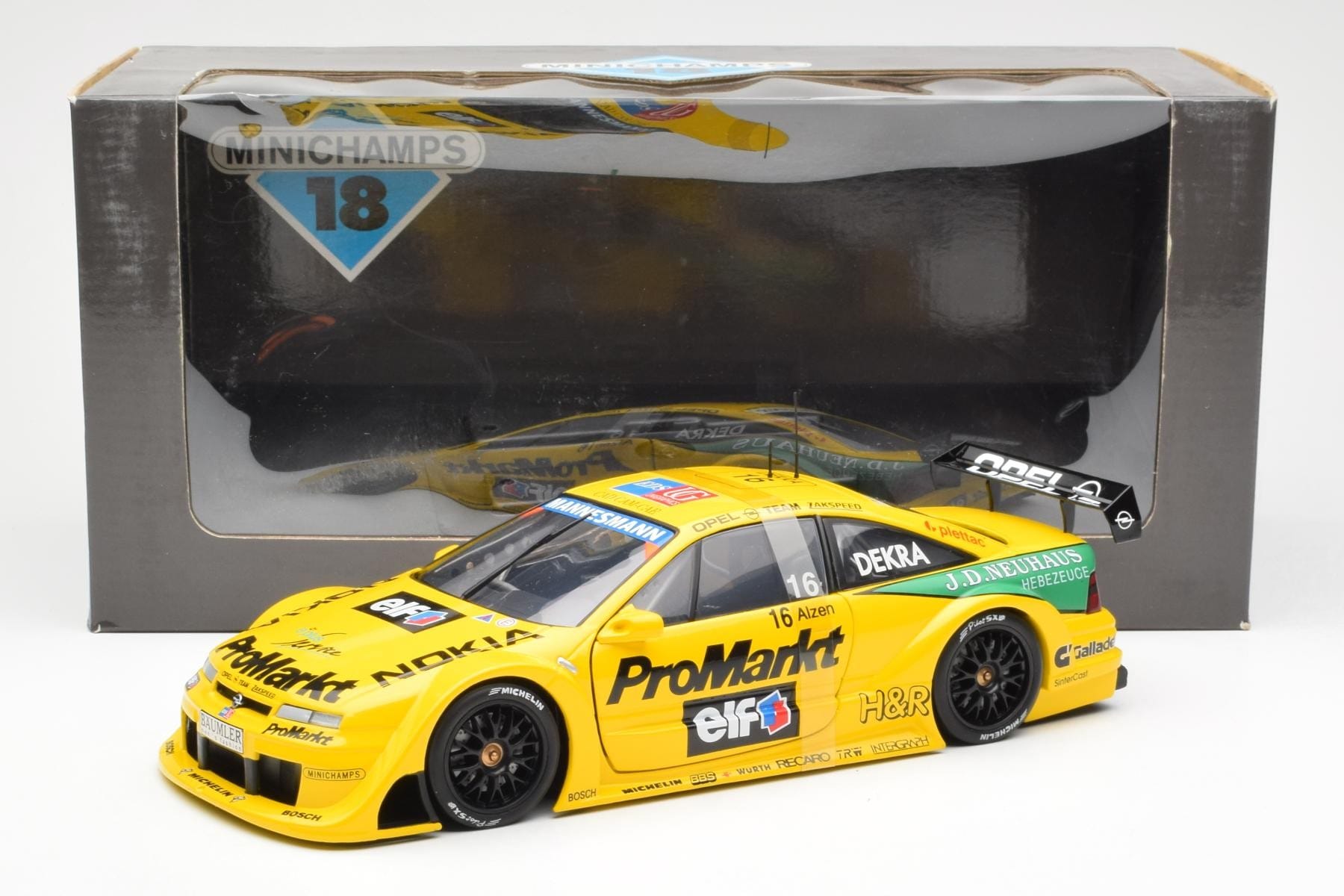 Opel Calibra #16 U. Alzen ITC 1996 UT Models 1:18 180964216 Druckguss — Bild 6 von 6
