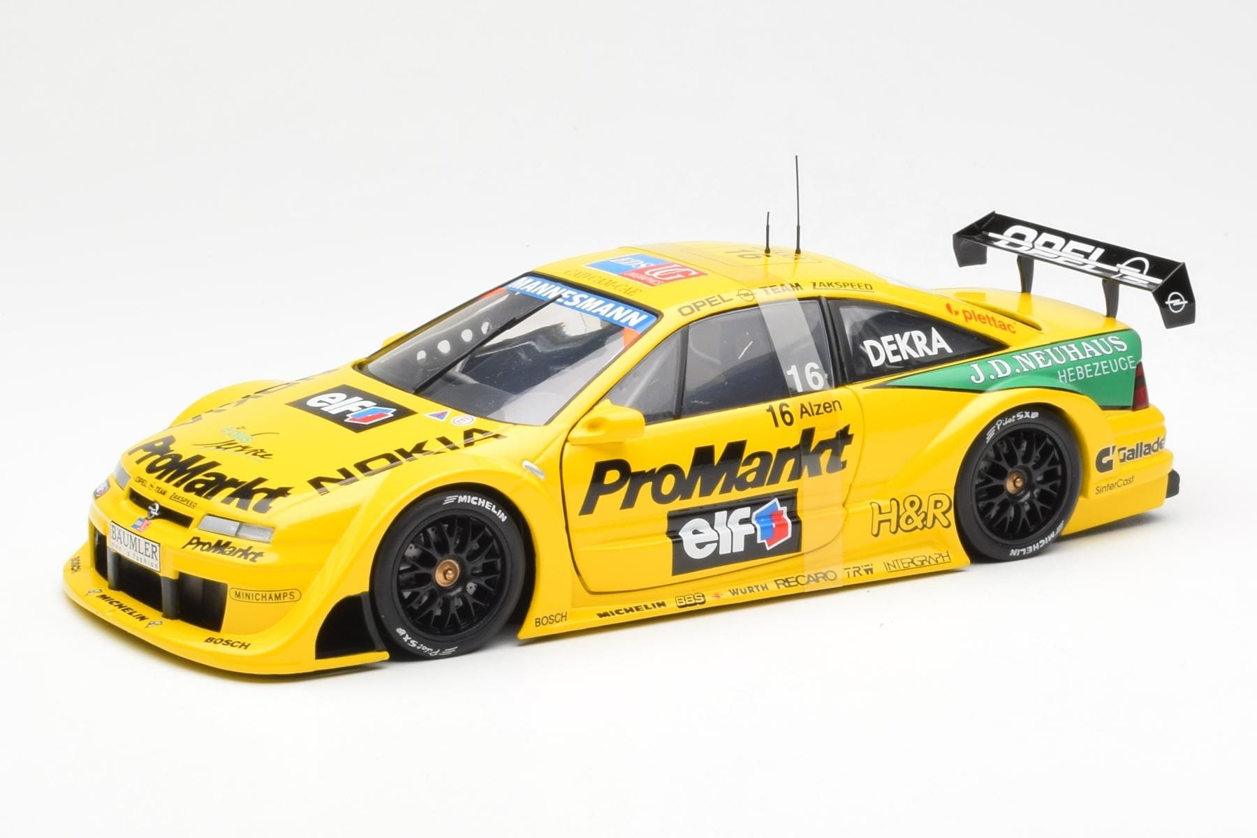 Opel Calibra #16 U. Alzen ITC 1996 UT Models 1:18 180964216 Druckguss