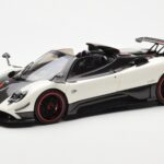 Pagani Zonda Cinque Roadster Weiß Benny Almost Real 1:18