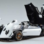 Pagani Zonda HP Barchetta Carbon Fiber Weiß LCD 1:18 LCD18009 WH Druckguss - image 2 of 9