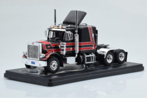 Peterbilt 359 Schwarz Rot IXO 1:43