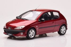 Peugeot 206 S16 Rot Otto 1:18 OT1039