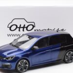 Peugeot 308 GTI Magnetic Blau Schwarz Otto 1:18 OT922 - image 6 of 6